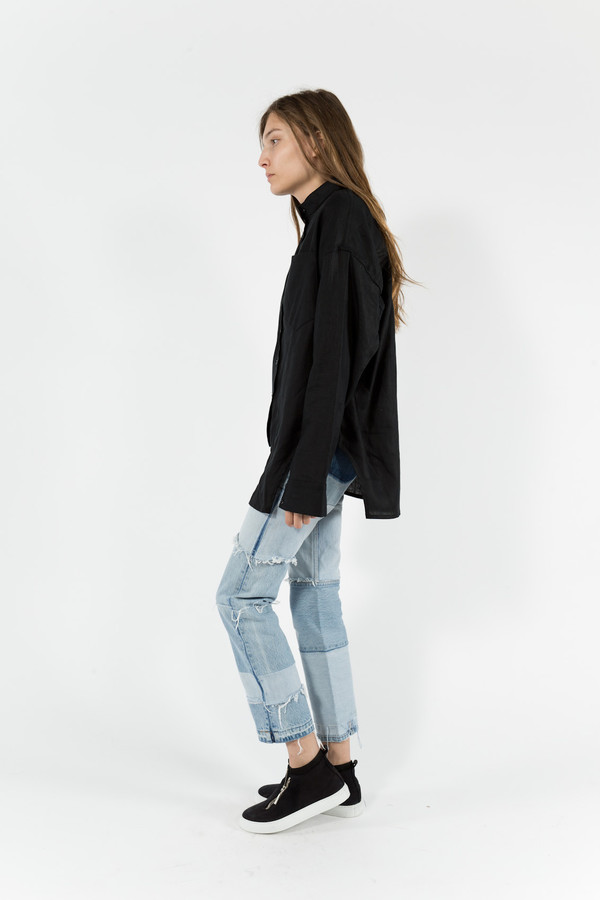 Eckhaus Latta Linen Button Down Eckhaus Latta Linen Button Down
