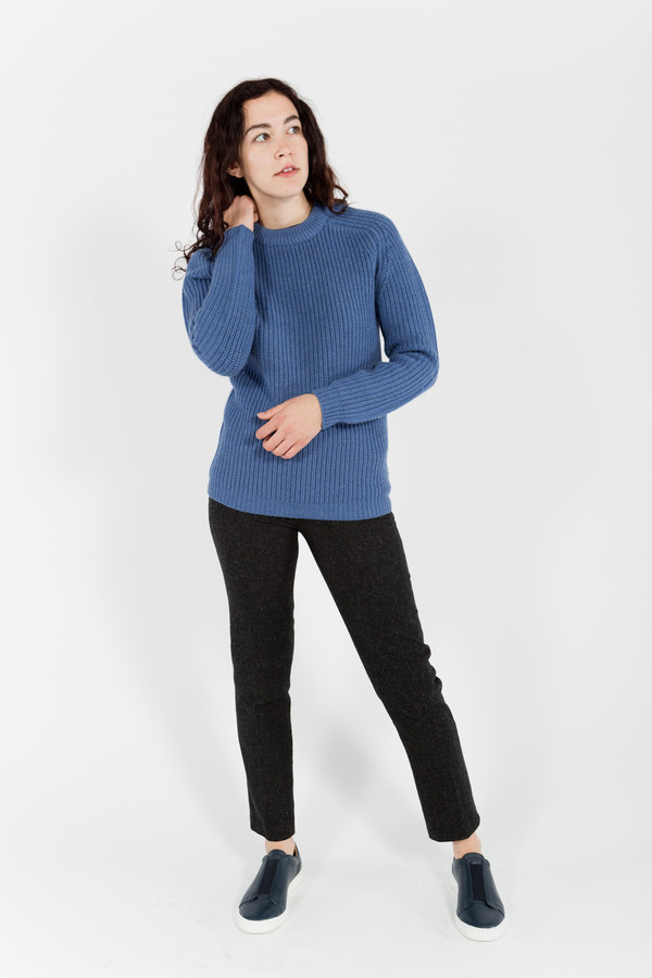Le Mont St. Michel Pullover Rib Sweater Le Mont St. Michel Pullover Rib Sweater