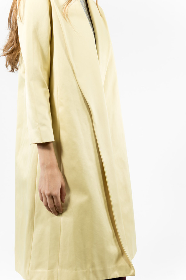 Trademark Satin Shawl Coat Trademark Satin Shawl Coat