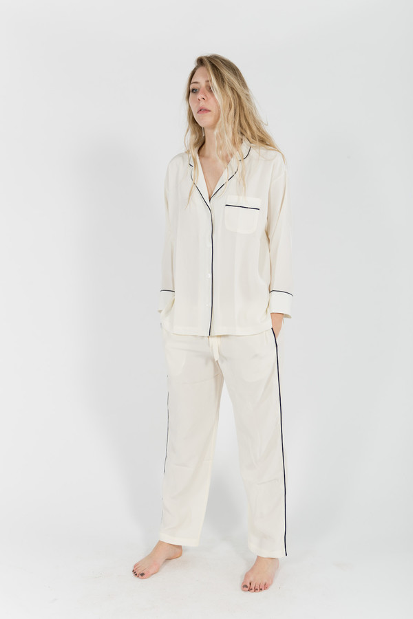 Sleepy Jones Silk Marina Pajama Pants Sleepy Jones Silk Marina Pajama Pants