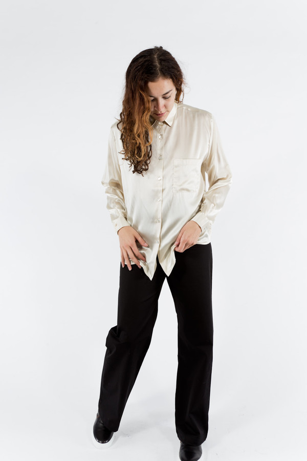Baserange Silk Satin Shirt Baserange Silk Satin Shirt