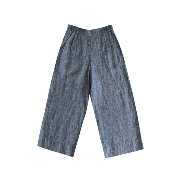 Ali Golden LINEN WIDE-LEG PANT Ali Golden LINEN WIDE-LEG PANT