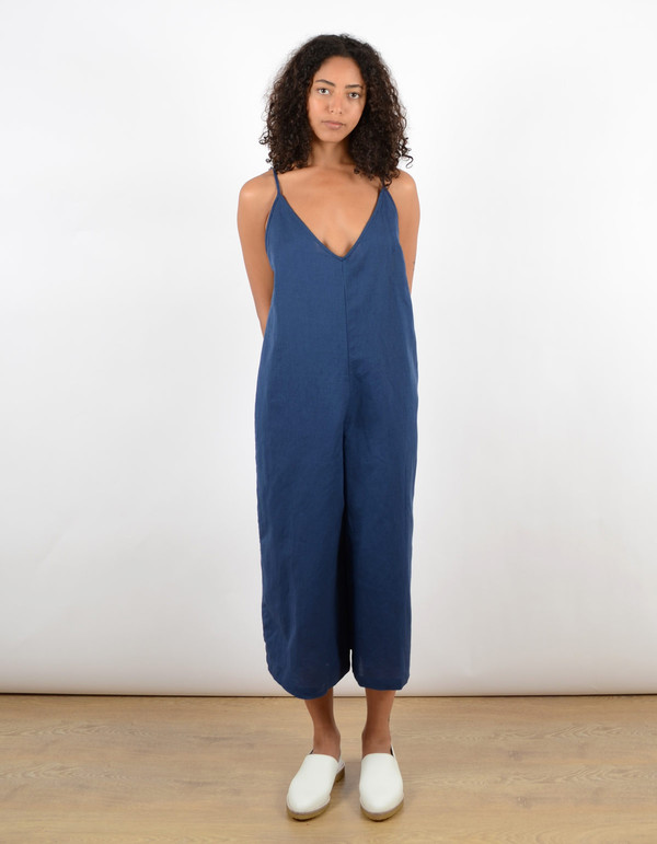 Ali Golden Wide-Leg Jumper Blue Ali Golden Wide-Leg Jumper Blue