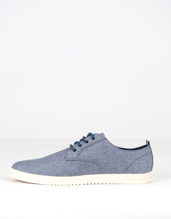 Clae Men's Ellington Textile Navy Chambray Clae Men's Ellington Textile Navy Chambray