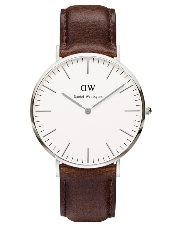 Daniel Wellington Bristol Watch Silver 40mm Daniel Wellington Bristol Watch Silver 40mm