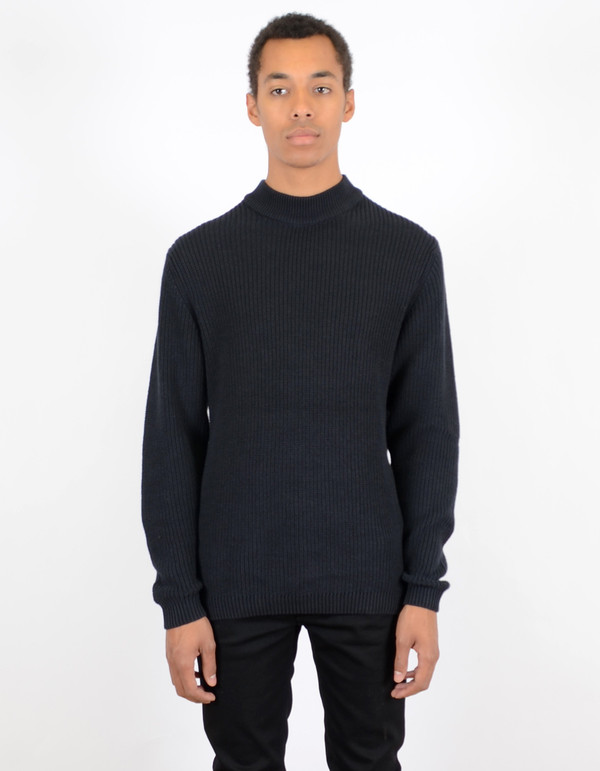 Men's Dickies Construct Vickory Knit Sweater Dark Navy Men's Dickies Construct Vickory Knit Sweater Dark Navy