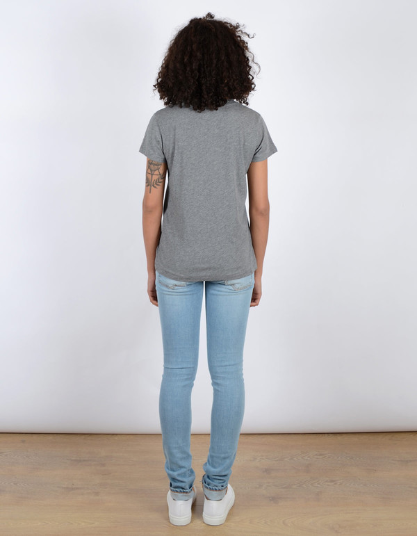 Filippa K Cotton Tee Grey Melange Filippa K Cotton Tee Grey Melange