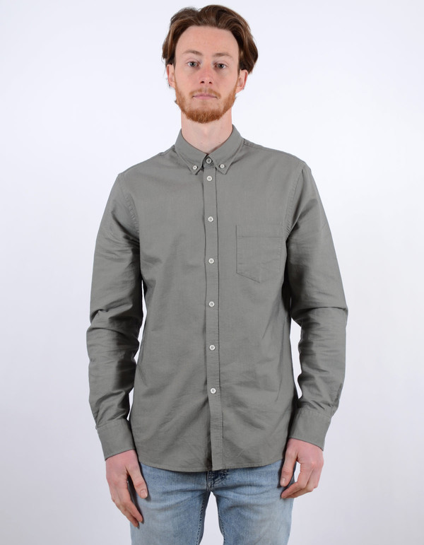 Filippa K Paul Oxford Shirt Dusty Green Dusty Laurel Filippa K Paul Oxford Shirt Dusty Green Dusty Laurel