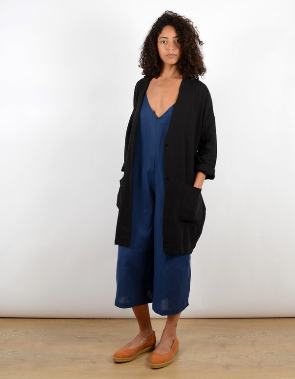 First Rite Day Robe Black First Rite Day Robe Black