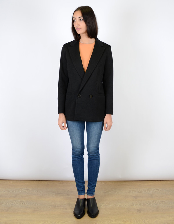 Ganni Crawford Blazer Black Ganni Crawford Blazer Black