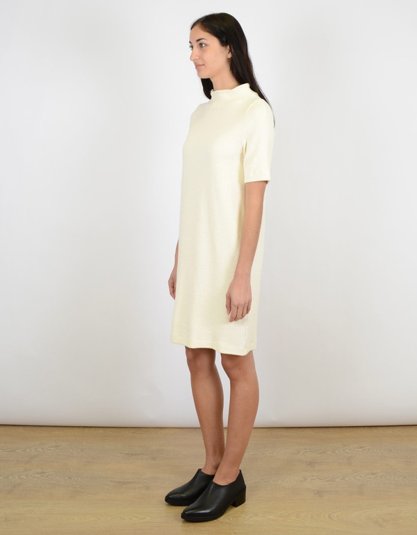 Ganni Thompson Dress Vanilla Ice Ganni Thompson Dress Vanilla Ice