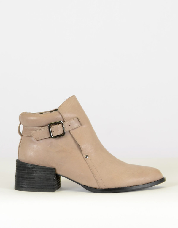 Intentionally Blank Mast Ankle Boot Taupe Intentionally Blank Mast Ankle Boot Taupe