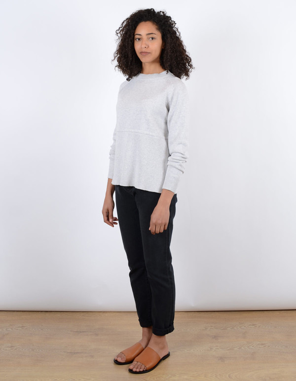 Just Female Daub Knit Cloud Melange Just Female Daub Knit Cloud Melange