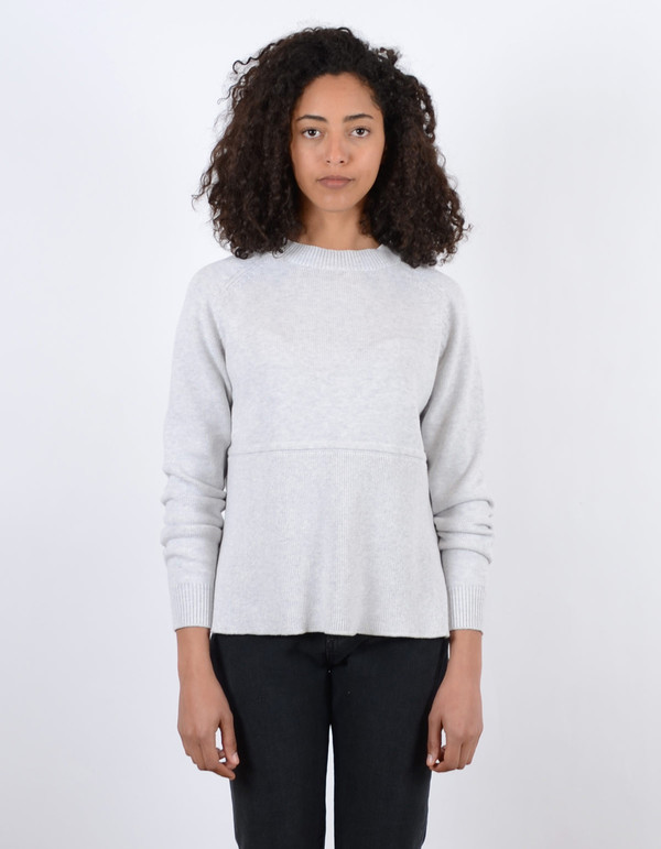 Just Female Daub Knit Cloud Melange Just Female Daub Knit Cloud Melange