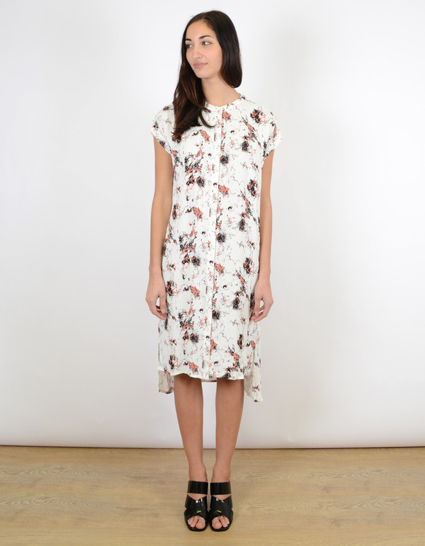 Just Female New Marbel Dress Red Aop Just Female New Marbel Dress Red Aop