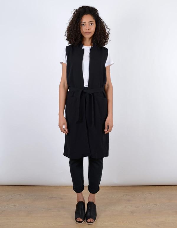Just Female Town Long Vest Blue Nights Just Female Town Long Vest Blue Nights
