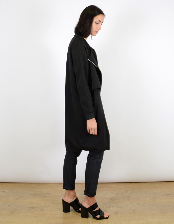 Just Female Trench Bomber Jacket Black Just Female Trench Bomber Jacket Black