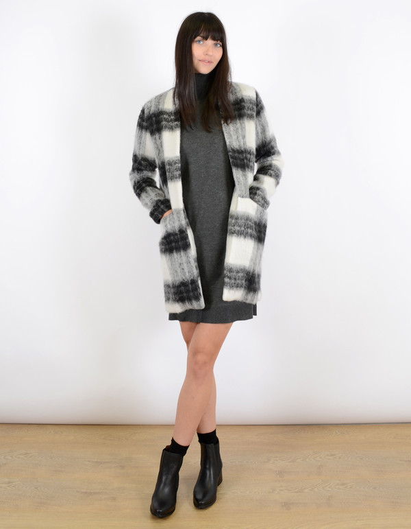 Just Female Wood Kimono Coat Just Female Wood Kimono Coat