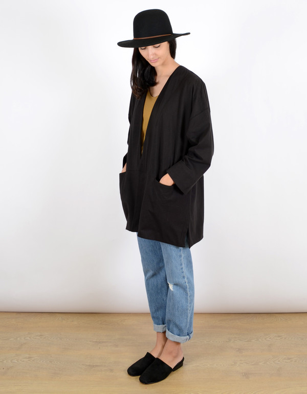 Kowtow Gesture Cardigan Black Kowtow Gesture Cardigan Black