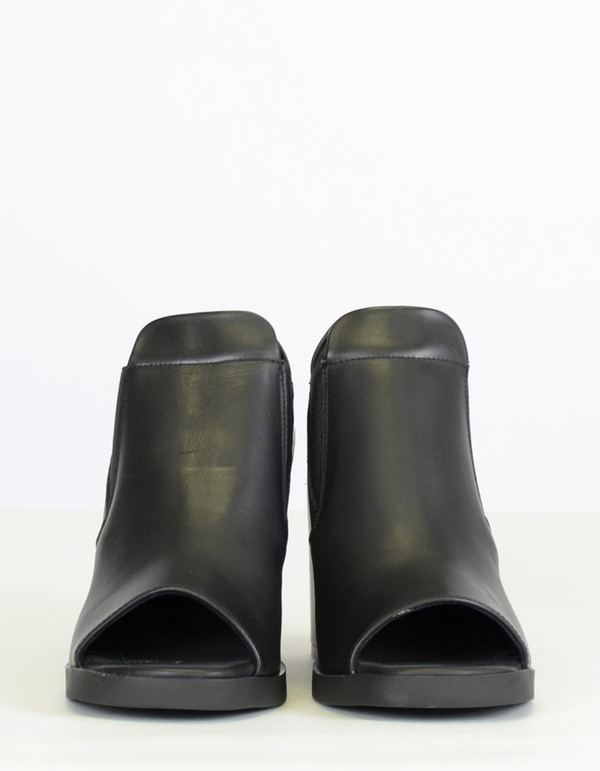 Miista Piper Cut Out Heel Black Miista Piper Cut Out Heel Black