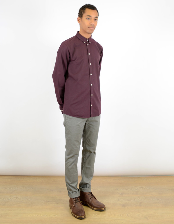 Minimum Chris Shirt Bordeaux Minimum Chris Shirt Bordeaux