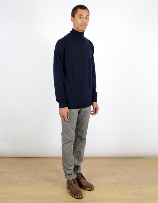 Men's Minimum Fagan Turtleneck Navy Men's Minimum Fagan Turtleneck Navy