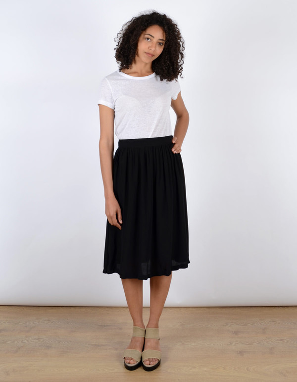 Minimum Maddalena Skirt Black Minimum Maddalena Skirt Black