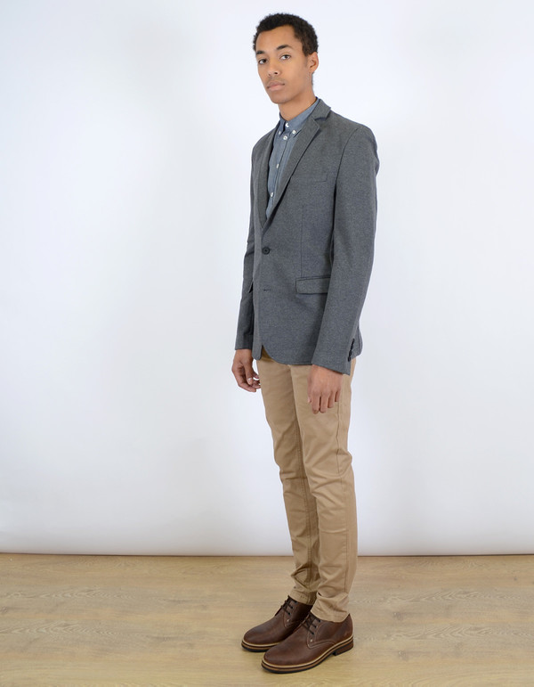 Minimum Men's Parma Blazer Charcoal Blazer Minimum Men's Parma Blazer Charcoal Blazer