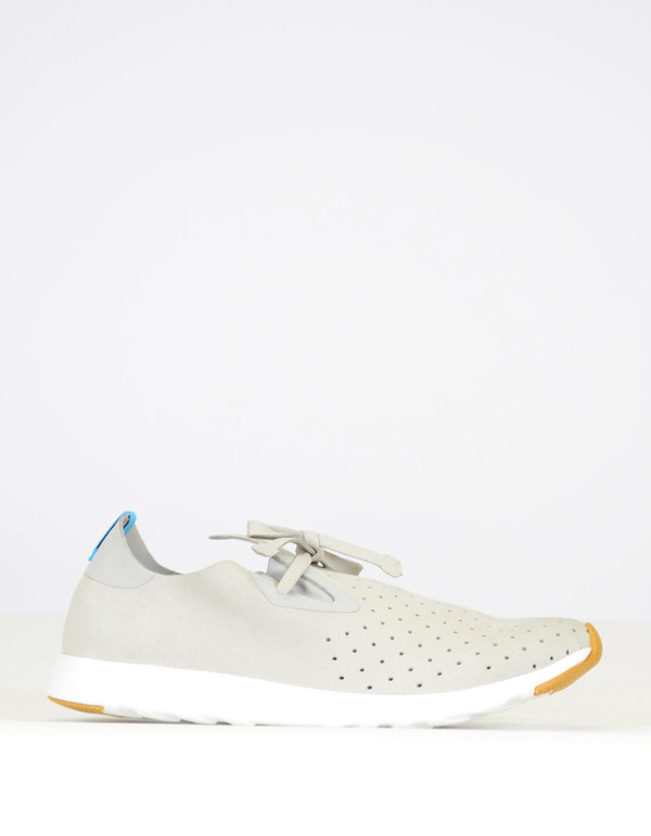 Native Shoes Native Apollo Moc Pigeon Grey Shell White Native Shoes Native Apollo Moc Pigeon Grey Shell White