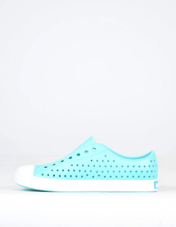 Native Shoes Native Jefferson Cabo Blue with Shell White Native Shoes Native Jefferson Cabo Blue with Shell White