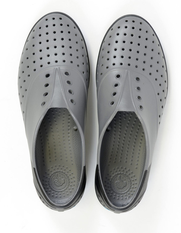 Native Shoes Native Jericho Block Dublin Grey with Jiffy Black Native Shoes Native Jericho Block Dublin Grey with Jiffy Black