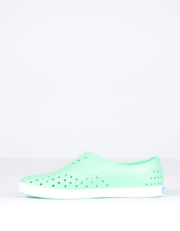 Native Shoes Native Jericho Moola Green with Shell White Native Shoes Native Jericho Moola Green with Shell White