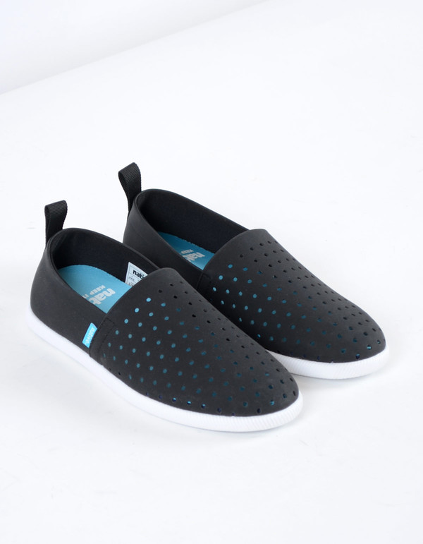 Native Shoes Native Venice Jiffy Black with Shell White Native Shoes Native Venice Jiffy Black with Shell White