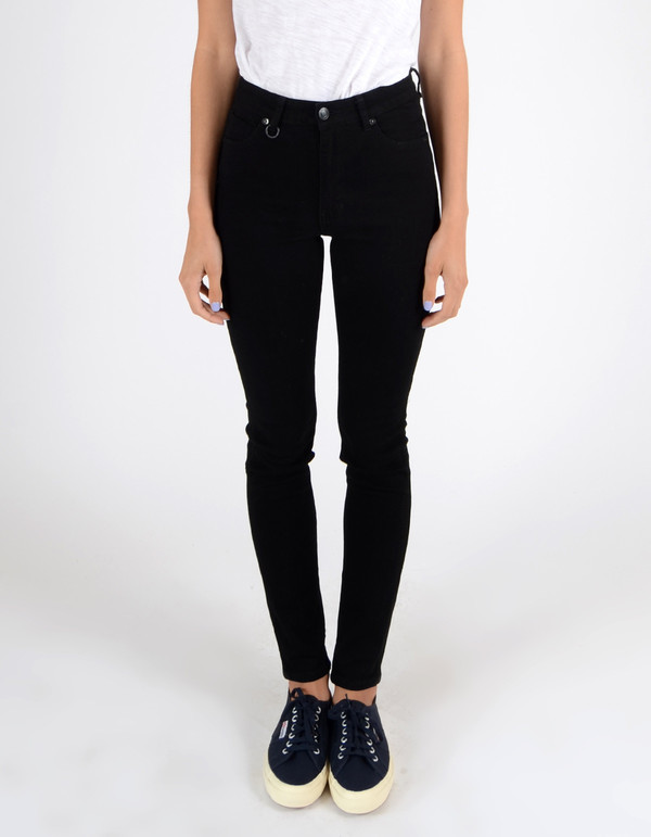 Neuw Marilyn High Rise Skinny Jean Black Raw Neuw Marilyn High Rise Skinny Jean Black Raw