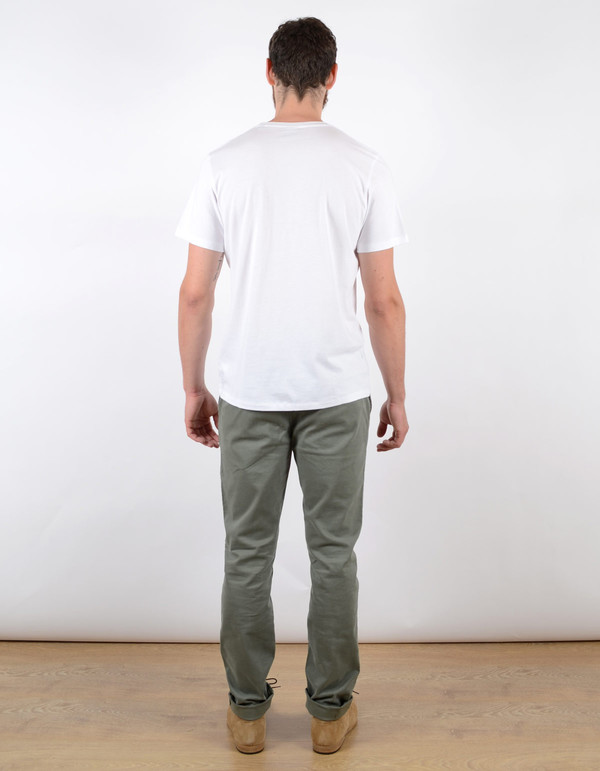 Men's No Nationality Pima Plain Tee White Men's No Nationality Pima Plain Tee White