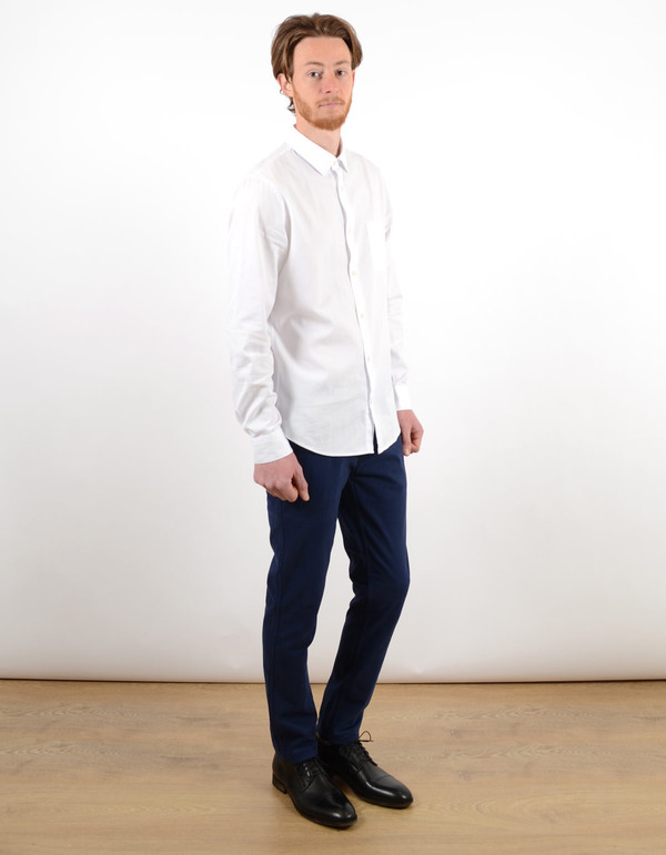 Men's No Nationality Sean Shirt White Men's No Nationality Sean Shirt White