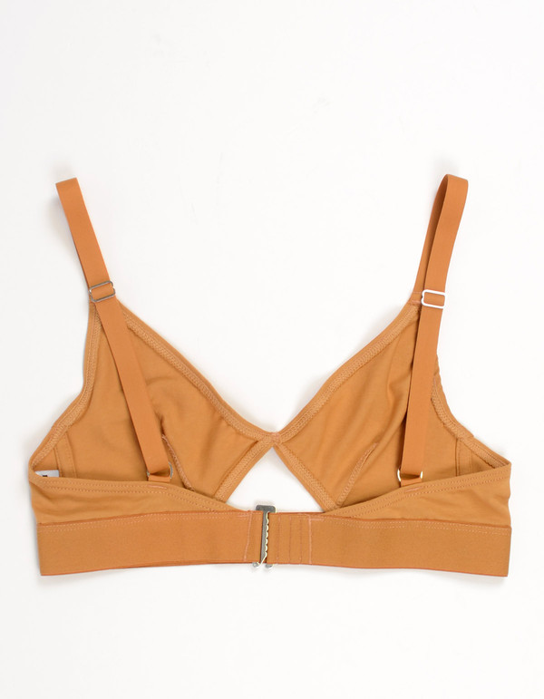 Nude Label Cut Out Bra Caramel Nude Label Cut Out Bra Caramel