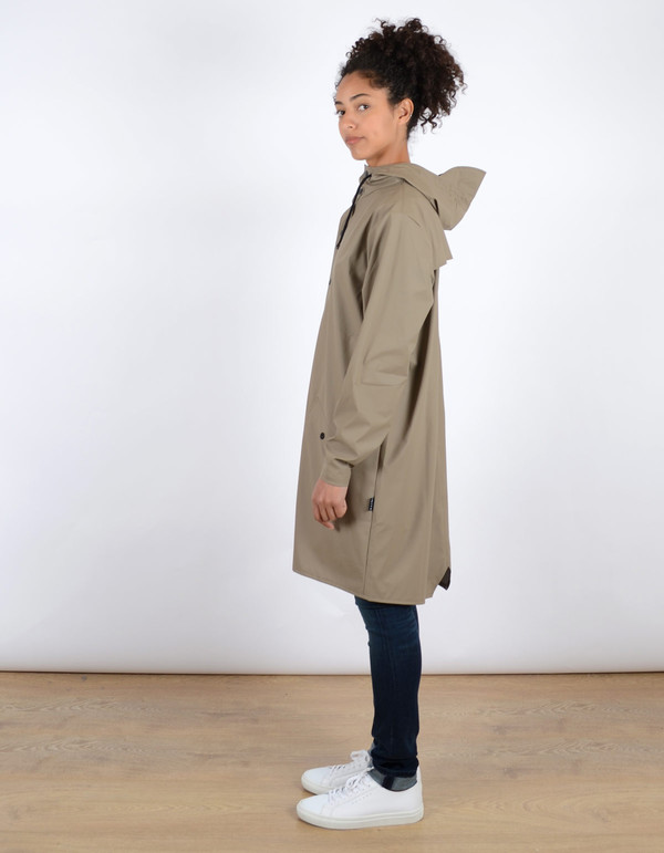 Rains Long Jacket Soil Rains Long Jacket Soil