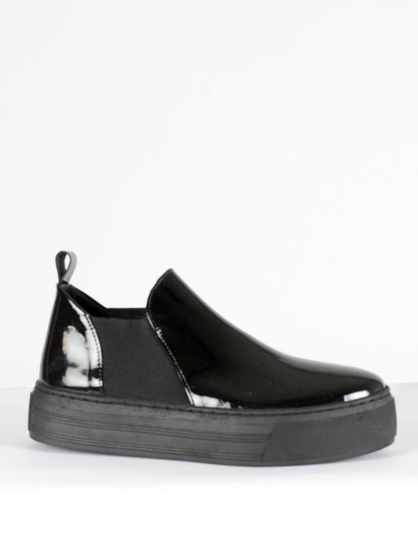 Selected Femme Vigga Patent Platform Black Selected Femme Vigga Patent Platform Black