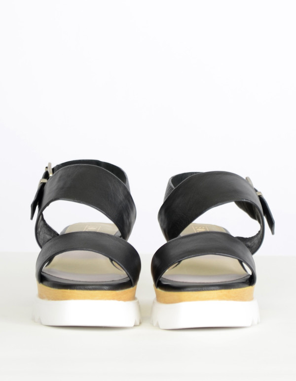 Sol Sana Traci Wedge Black Sol Sana Traci Wedge Black