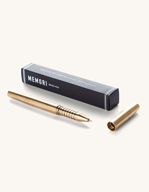 Tanner Goods Memori Pen Brass Tanner Goods Memori Pen Brass