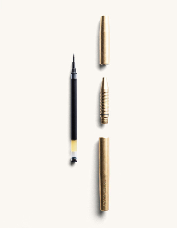 Tanner Goods Memori Pen Brass Tanner Goods Memori Pen Brass