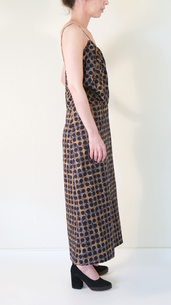 A Détacher Dora Dress in Black Floral Dot Print A Détacher Dora Dress in Black Floral Dot Print