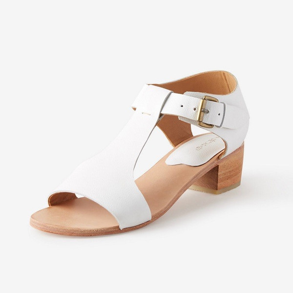 A Détacher Highsmith Sandal in White A Détacher Highsmith Sandal in White