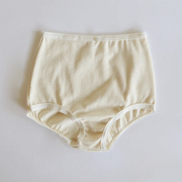 Botanica Workshop Astra Hi-Waist Brief in Natural Botanica Workshop Astra Hi-Waist Brief in Natural