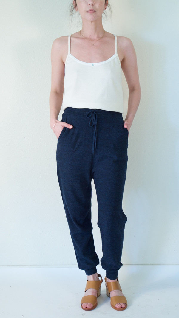 giu giu Pas de Deux Jumpsuit in Indigo giu giu Pas de Deux Jumpsuit in Indigo