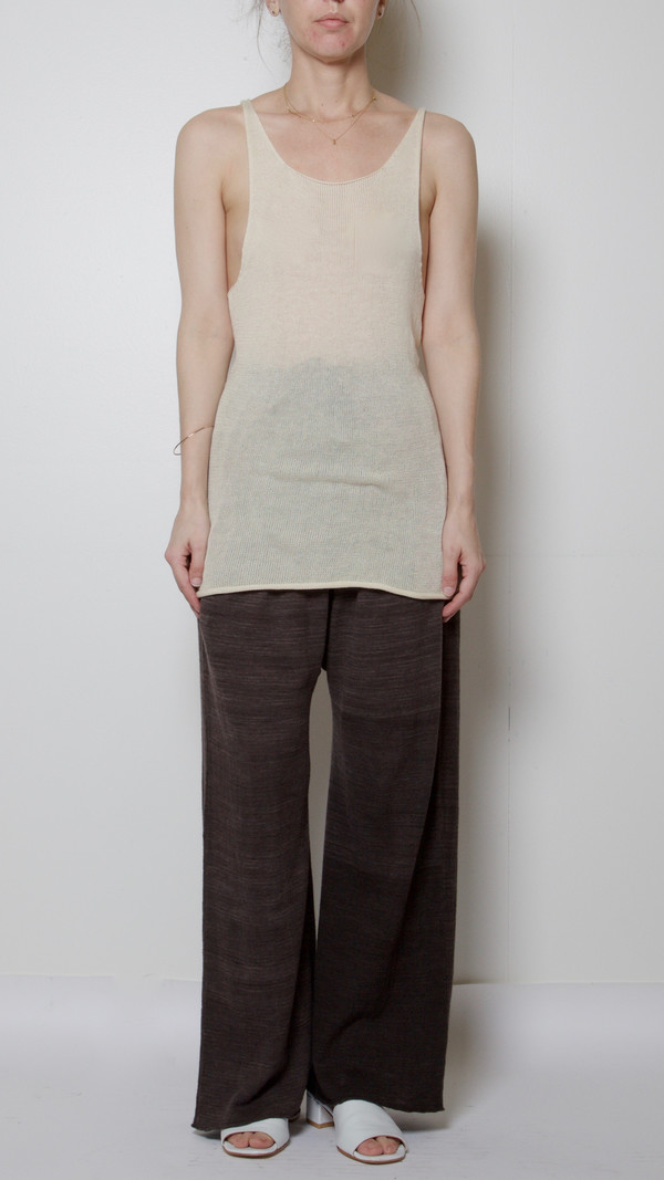 Lauren Manoogian Fine Tank in Crudo Lauren Manoogian Fine Tank in Crudo