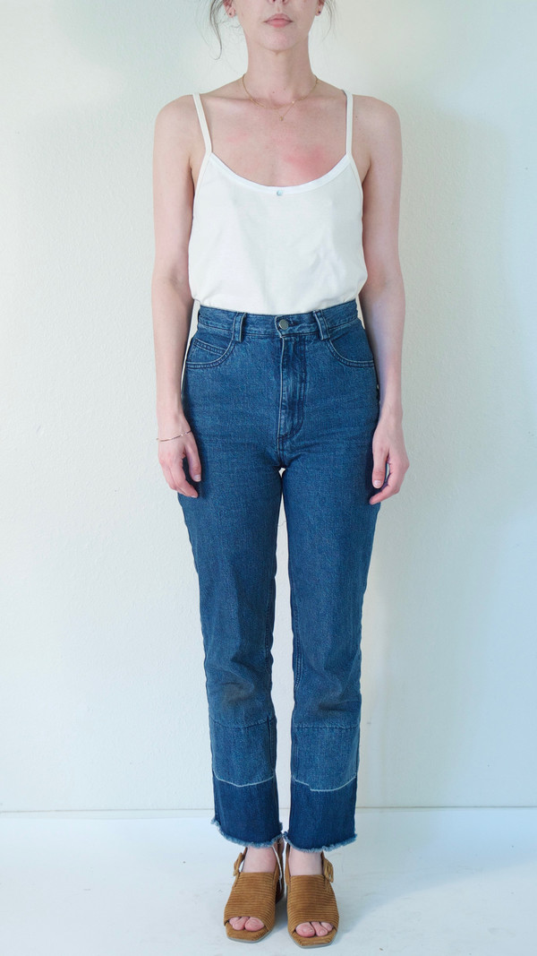 Rachel Comey Slim Legion Pant in Indigo Denim Rachel Comey Slim Legion Pant in Indigo Denim