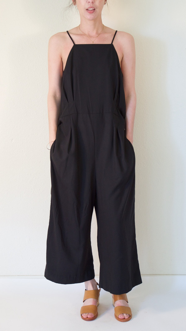 Wolcott : Takemoto Shibata Jumpsuit in Black Wolcott : Takemoto Shibata Jumpsuit in Black