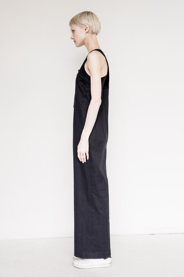 Sayaka Davis Linen Strap Jumpsuit Sayaka Davis Linen Strap Jumpsuit